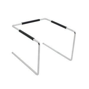 Chrome Mạ Kim Loại Dây Pizza Hiển Thị Chủ Rack Đứng - Product Image 2