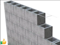 Renfort de maçonnerie en treillis métallique anti-fissuration, élastique, galvanisé G60 ASTM A641 pour mur en briques, blocs et joints de mortier