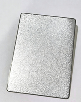 Kartu Nama Logam Mewah Warna Hitam Matte Emas Perak Pelangi Bahan Stainless Steel