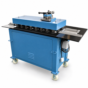 APCOM KFLS-12 Formeuse automatique de plis Pittsburgh 2.2KW pour la pliage de conduits CVC et de tôles - Product Image 1