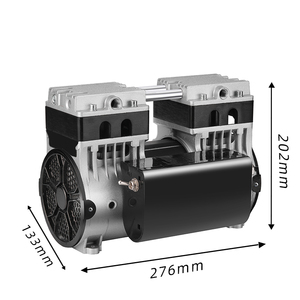 Bomba de Vacío Sin Aceite de Doble Pistón para Envasado de Resina Epoxi, Infusión, Uso Médico/Dental y Agrícola con Interruptor - Product Image 2
