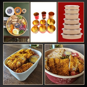 Machine automatique de fabrication de bols seau <span class=keywords><strong>en</strong></span> papier Kraft pour soupe nouilles <span class=keywords><strong>salade</strong></span> machine de formage de grands gobelets <span class=keywords><strong>en</strong></span> papier PE avec couvercle - Product Image 6