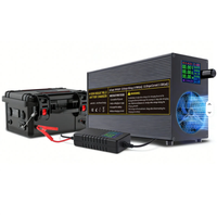 Chargeur de batterie réglable 0-100V 0-20A 12v 24v 36v 48v 60v 72v 96v 20a AC vers DC Li Ion Lifepo4 Chargeur de batterie au plomb-acide