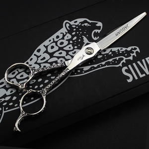 Tijeras de Peluquería Profesionales de 6.0 Pulgadas, Material 9cr13, Junta Plateada, Diseño Moderno, Herramienta para Cortar Cabello HS0997 - Product Image 5