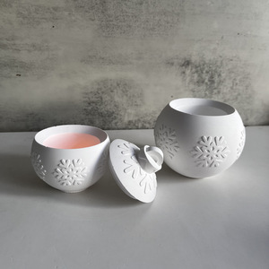 Early Riser Grand et petit globe de neige bougie tasse <span class=keywords><strong>moule</strong></span> en silicone décoration de noël bougie pot plâtre ciment <span class=keywords><strong>moule</strong></span> - Product Image 3