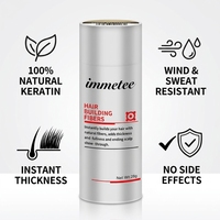 Fibres capillaires en kératine de marque privée 28g – Poudre épaississante instantanée qui dissimule la perte de cheveux, aspect naturel – Fibres capillaires densifiantes en gros