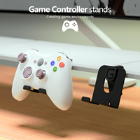 Support universel pour manette et moniteur avec extension à bouton arrière de type clip pour PS5/Xbox/Switch