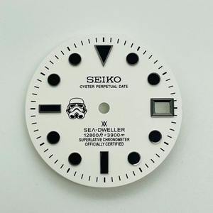 Nouveau cadran métallique de 28,5 mm avec affichage lumineux de luxe pour mouvements de montre NH35/NH36/4R35/4R36, accessoires et outils de réparation - Product Image 5