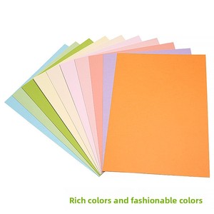 Carta Colorata Mantic <span class=keywords><strong>A4</strong></span> 8K 180g Rosa Verde Chiaro Azzurro Spessa e Resistente Colori Pastello per Lavoretti Creativi dell'Asilo - Product Image 5