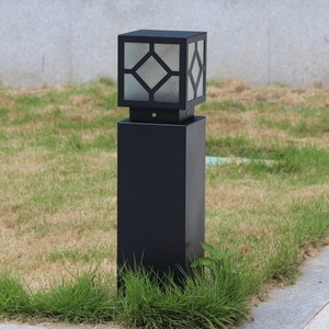 Lampe solaire de jardin en aluminium noir LED 5000K CRI90, angle de faisceau 60°, IP65 résistante à l'eau, avec détecteur de mouvement, montage encastré - Product Image 2