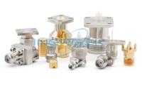 Adaptador de Barril Hembra-Hembra INERGEK de 50 GHz, Conector Jack a Jack de 2.4 mm, Acoplador RF en Línea de 50 Ohmios para Conexiones de Microondas de Precisión