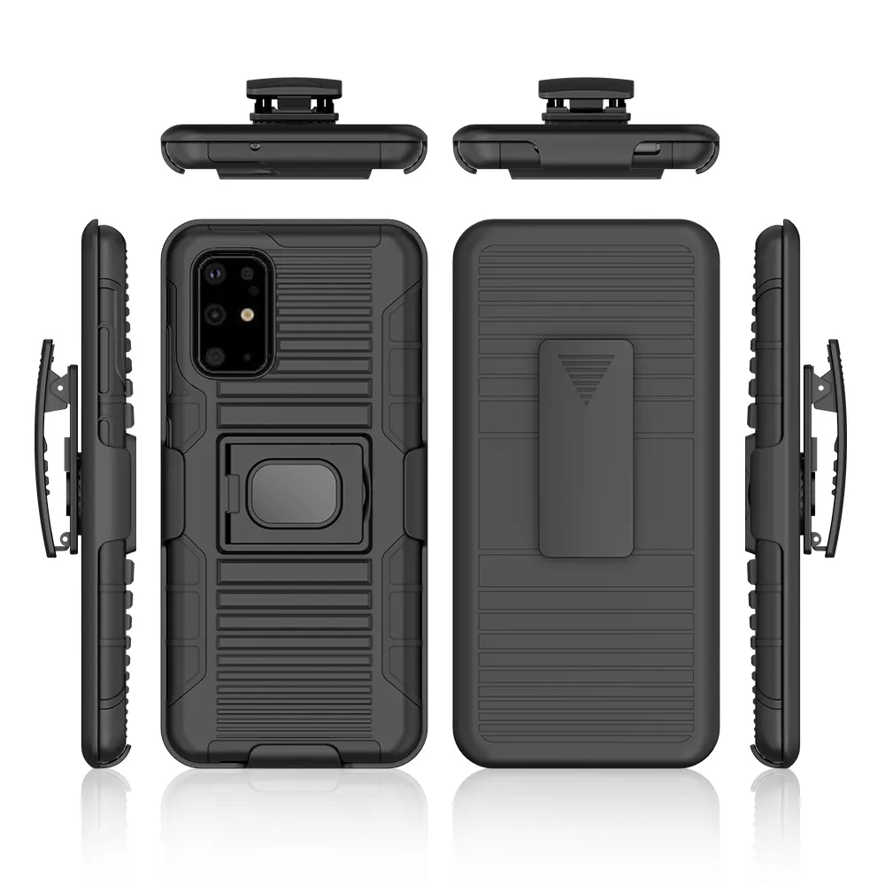 2020 hard case protective for iphone 12 multifunctional holster combo phone cases for samsung galaxy note 20