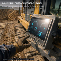 Module LCD TFT 8 pouces 800x480 avec écran tactile capacitif, panneau de commande industriel extérieur, écran 50 broches RGB