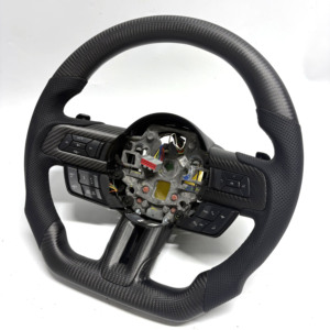 Volante Modificado para Ford <span class=keywords><strong>Mustang</strong></span> S197, Compatible con <span class=keywords><strong>Mustang</strong></span> <span class=keywords><strong>Boss</strong></span> <span class=keywords><strong>302</strong></span> GT Shelby GT500 V6, Instalación Plug and Play - Product Image 2