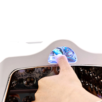 Lampe à ongles UV LED professionnelle 128W 2026 avec LED en quartz, séchage rapide pour manucure et pédicure en salon