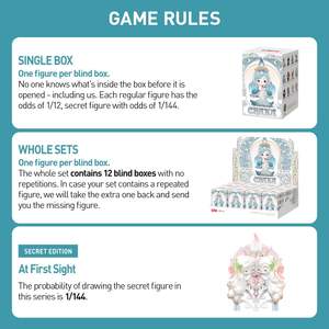 POP MART Chaka Luminous Reverie Series Blind Box Figures Regali di Natale e <span class=keywords><strong>Compleanno</strong></span> per Ragazze e Ragazzi - Product Image 2