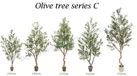 Bossion – Grands oliviers artificiels uniques à vendre, plantes ornementales de 2,4 m, vente en gros