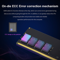 Memoria RAM para PC de Escritorio para Juegos, 32GB/16GB*2 DDR5 RGB 6000MHz CL28, con Función de Overclocking ECC, en Stock, Fábrica de Shenzhen