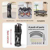 Trampoline pliable pour enfants Gaodeng, tapis rebondissant d'intérieur pour la maison, avec sangle de rebond épaissie et tube en acier renforcé
