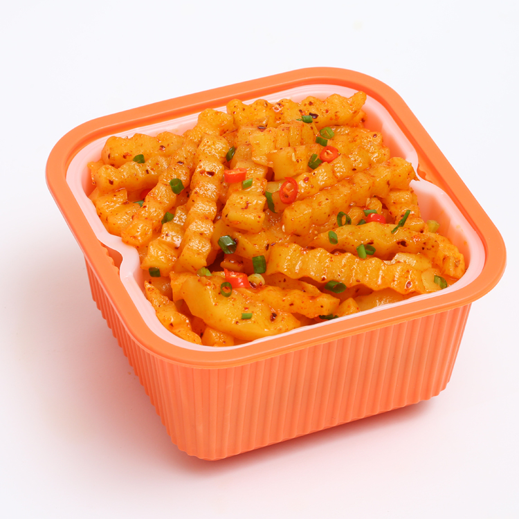 Картофельные чипсы со вкусом барбекю, Самонагревающиеся картофельные чипсы мала, картофельные чипсы, мгновенный горячий горшок, 256 г