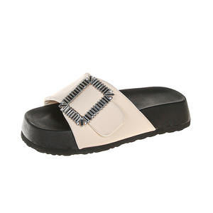 Sandalias Planas de Mujer con Correa en el Tobillo, Estilo Slip-On, para Otoño, Primavera, Verano, Playa, Antideslizantes y Acolchadas - Product Image 6