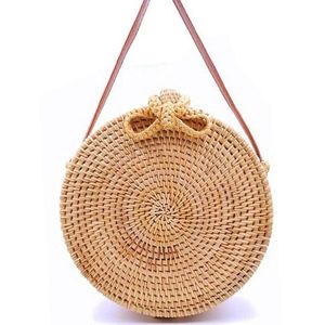Bolso de mimbre tejido a mano para mujer, hecho a mano, hecho a mano, tendencia, hecho en Vietnam - Product Image 5