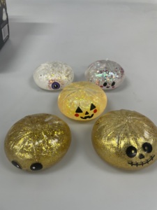 Halloween Spooky Ghost Squishy Stress Relief Toys Mystery Squishy Fidget Toys Slow Rebound Scary Pumpkin Squishy Toys - Product Image 6