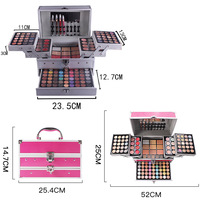 Kit de Maquillage de Fêtes pour Femme, Trousse de Maquillage Professionnelle Haute Qualité, Ensemble Complet