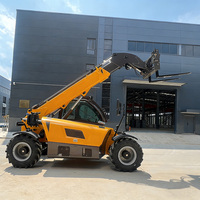Schwerlast-4x4-Teleskoplader 2 Tonnen 3 Tonnen 5 Tonnen Teleskopstapler mit 7m 10m 6m Hubhöhenoptionen Mini-Teleskoplader zum Verkauf