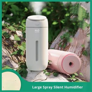 USB 400ml <b>Large</b> Spray Air Purifier Humidifier with Night Light <b>Plastic</b> for Home Office Bedroom Car 1 Year Warranty - Product Image 2