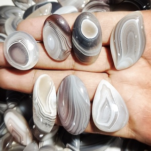 1 Kilo de Cabochons d'Agate Naturelle du Botswana en Gros - Product Image 2
