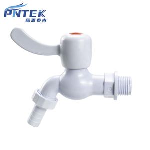 Robinet moderne PNTEK robinet ABS robinet de lavabo mural de jardin articles sanitaires système d'eau extérieur coupleur en céramique blanc classique - Product Image 6