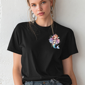 16 autocollants thermocollants mignons sirène, motifs océaniques en vinyle pour T-shirts, sweats à capuche et projets DIY - Product Image 6