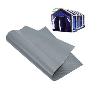 <span class=keywords><strong>Tissu</strong></span> de bâche tricoté <span class=keywords><strong>enduit</strong></span> de PVC durable à haute résistance à la traction 500*500D pour structures gonflables, écologique et ignifuge - Product Image 6