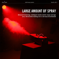 Machine à brouillard de fumée 1000W avec 6 pièces Rgb 3 en 1 Led Stage Effect Light Party Smoke Fog Machine pour mariage