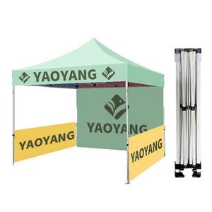 Tente de salon professionnelle en aluminium 10x10 pour l'extérieur, tente pliante personnalisée imprimée, tente pop-up portable pour événements - Product Image 5