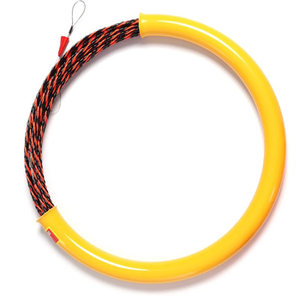Ruban de tirage électrique torsadé en PET de 4,5 mm x 50 m avec tube d'emballage jaune - Product Image 5