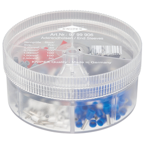 Boîte d'assortiment KNIPEX 97 99 906 avec embouts isolés (ferrules) 5 pièces - Product Image 1