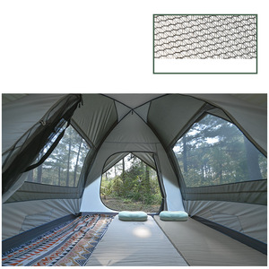 Tenda da campeggio impermeabile in stile tenda a cupola con Tunnel Glamping 2x2m per 2-3 persone con zanzariera | All'aperto Family Kamp - Product Image 5