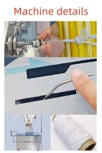 Máquina Flejadora Semiautomática de Cuerda Elástica, Máquina Atadora de Bandas de Goma para Cables de Alimentación y Arneses de Cables - Product Image 6