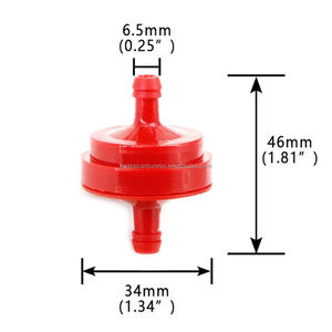 10pcs מסנן דלק עבור bgs & straton 298090 298090s 394358 394358s 5098 cub צוער 951 3013 751-3013 150 מיקרון 1/4 אינץ' - Product Image 6