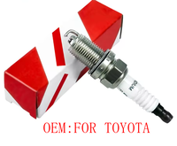 Juego de 4 Bujías de Doble Iridio Compatibles con Camry 2018-2020, RAV4 2019-2020, Corolla, Highlander, Avalon y Prius