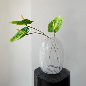 Jarrón de Vidrio de Alta Calidad con Diseño de Copos de Nieve en Color Original, para Arreglos Florales Colgantes o de Mesa - Product Image 2