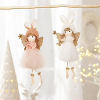 Vente en gros belle poupée victorienne fille rose blanc belle poupée en peluche personnalisée cadeaux de festival de noël pour les enfants