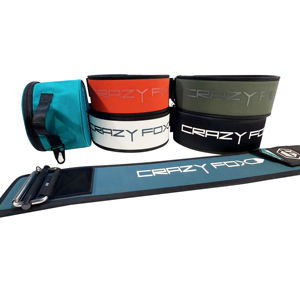 Cinture da Palestra Personalizzate Crazy Fox SCR con Chiusura Rapida Autobloccante, Cinture per Powerlifting e Sollevamento Pesi con Logo Personalizzato per CrossFit - Product Image 4