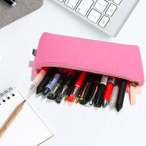 Neoprene Foldable Cosmetic Organizer Bag <b>Makeup</b> Brush Case <b>Holder</b> Pencil Case Travel Storage Bag - Product Image 2