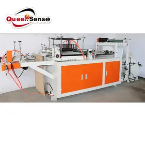 Máquina de fabricación de delantal de plástico, máquina de delantal desechable, máquina de fabricación de delantal de pe