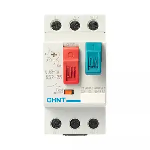 Original Chint motor-protective circuit breakers NS2-25 2.5-4A large in stock