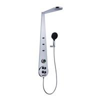 Nouvelle Douche Murale Multifonctionnelle Moderne pour SPA avec Affichage de Température, Ensemble de Douche Chaud et Froid à Effet Cascade