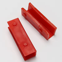 Doublure de patin de guidage en plastique moderne de haute qualité 10/16 mm pour ascenseurs de villas, hôpitaux, hôtels et appartements